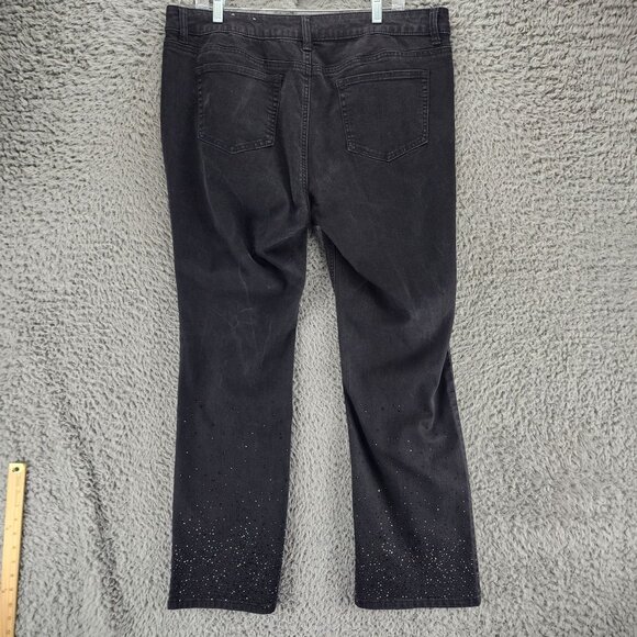 Westport 62 Womens 16 Black Stretch Mid Rise Signature Fit Boot *GUC* - Picture 11 of 14